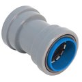 Southwire SIMPush Conduit Coupling, 12 in PushIn, 141 in Dia, 232 in L, PVC 65083403